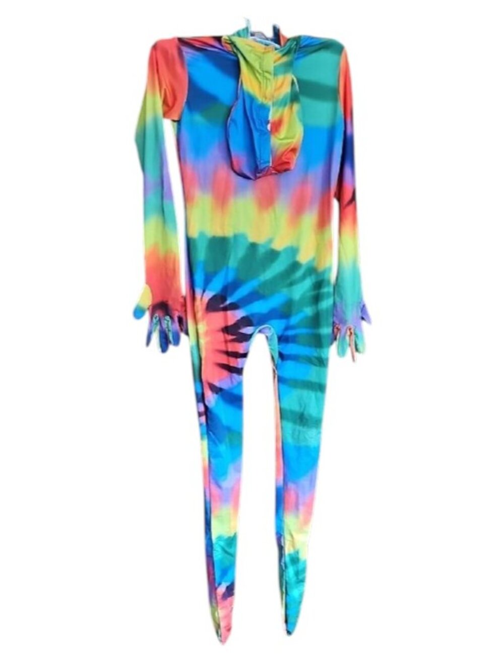 Official Morphsuits Tie Dye Adult Full Body Skintight Costume Bodysuit